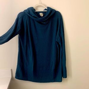 Teal ANTHROPOLOGIE turtleneck